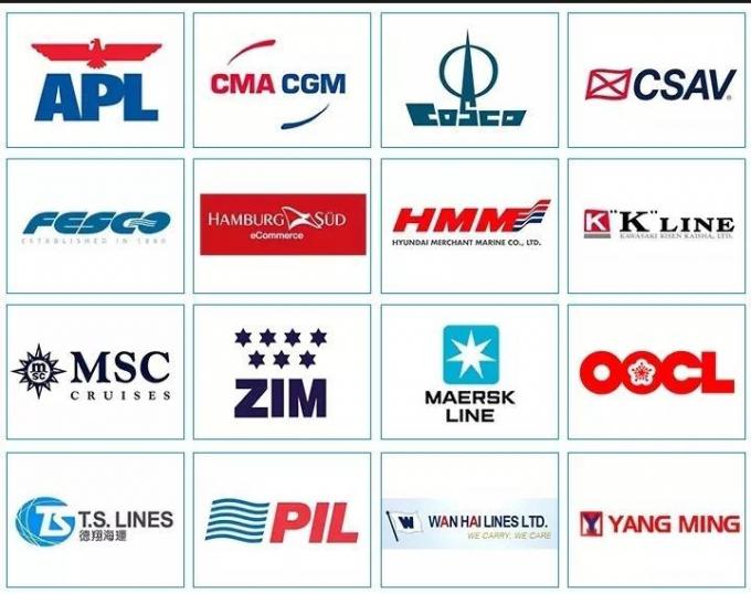 Top 10 schneller Seeozean Spediteurs-Mittel-Zim Forwardings DDP, der China nach USA Malaysia Singapur Indien versendet